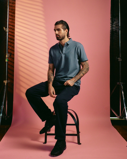 COUNTRY CLUB REGULAR POLO — GREY