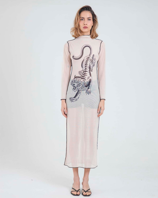 TIGER MESH DRESS