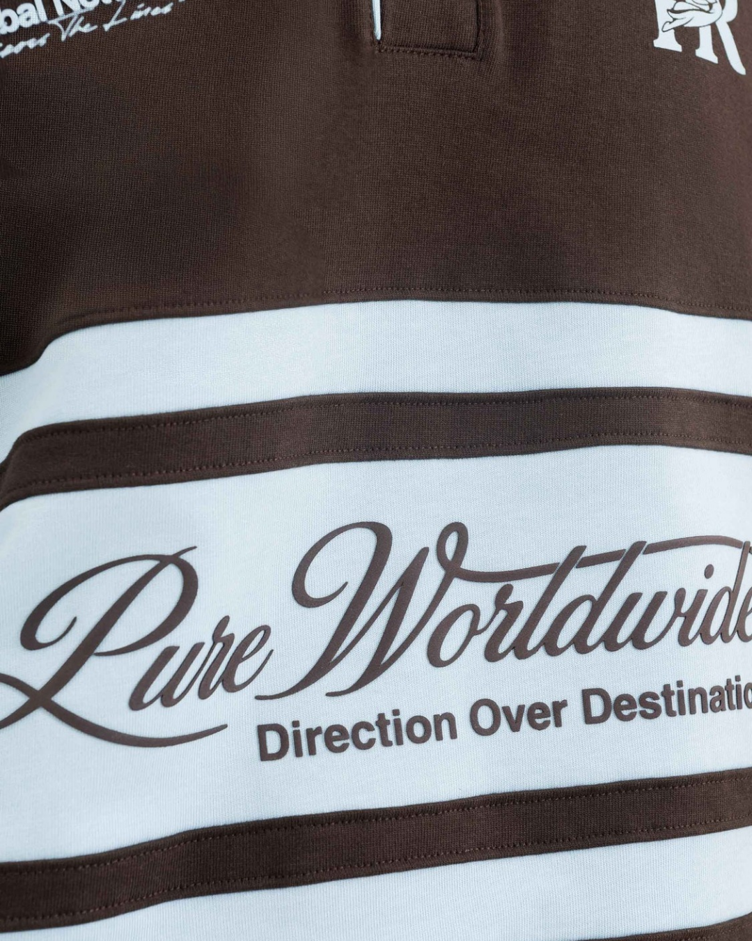 ACROSS THE LINES BROWN POLO