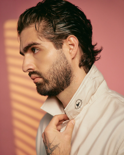 KINDRED CAMP SHIRT — BEIGE
