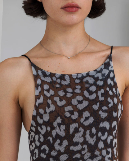 SNELL LEOPARD DRESS