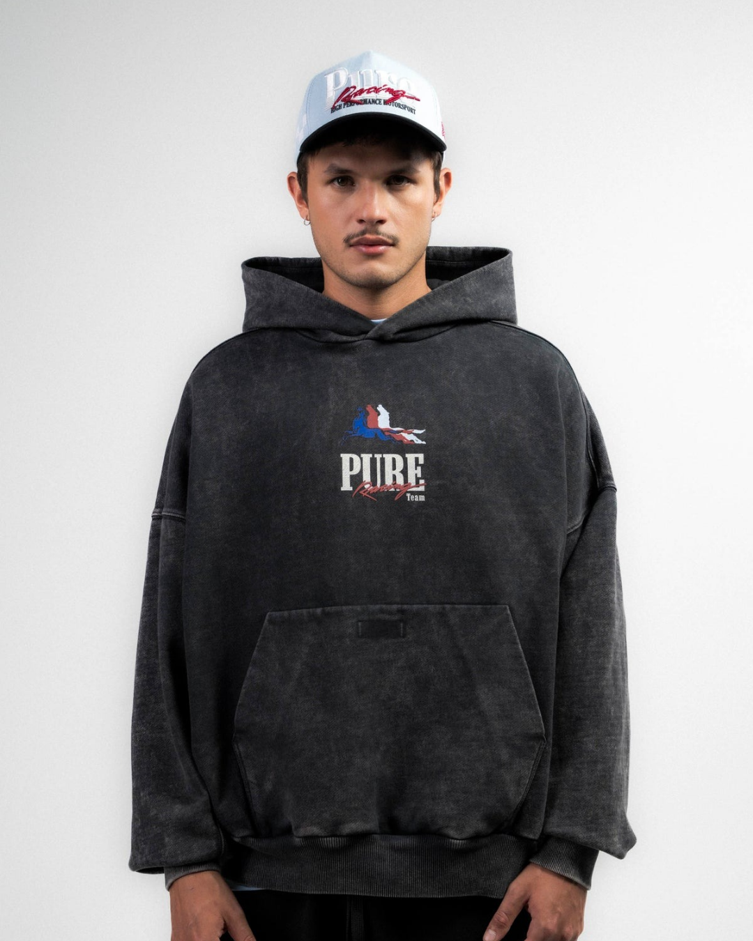 OVERDRIVE BLACK HOODIE