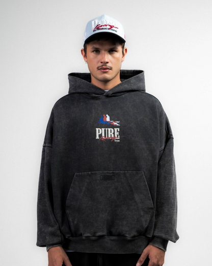 OVERDRIVE BLACK HOODIE