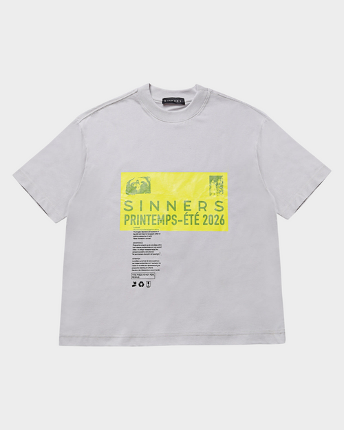 PRE-CAUCION GRAY T-SHIRT