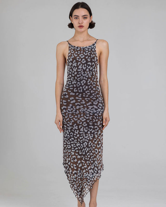 SNELL LEOPARD DRESS