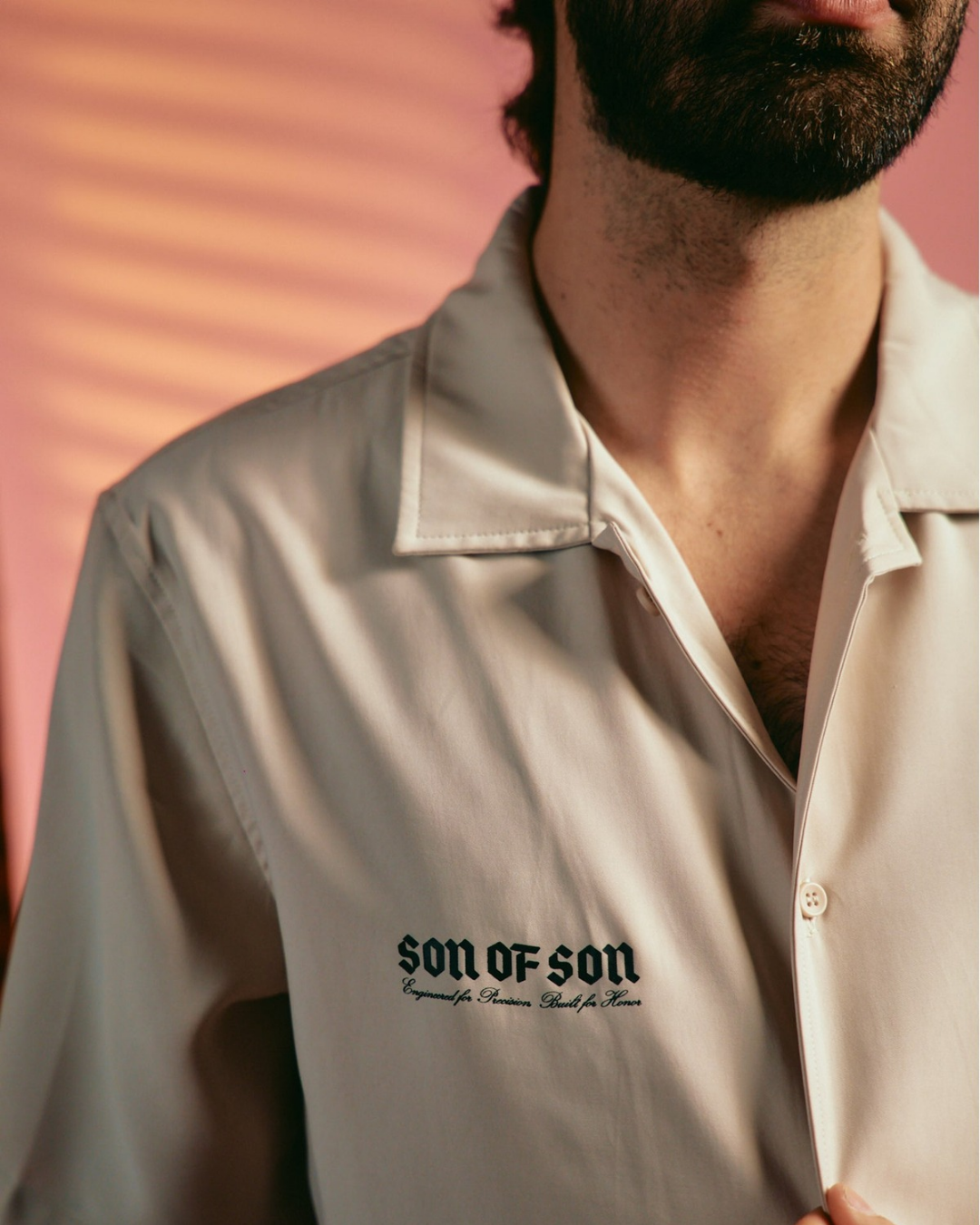 KINDRED CAMP SHIRT — BEIGE