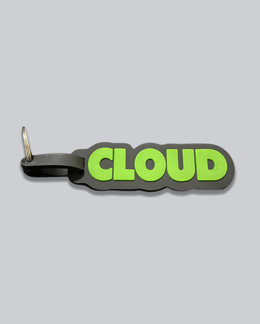 LLAVERO CLOUD VERDE NEON