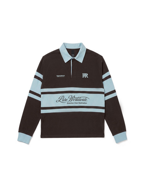 ACROSS THE LINES BROWN POLO