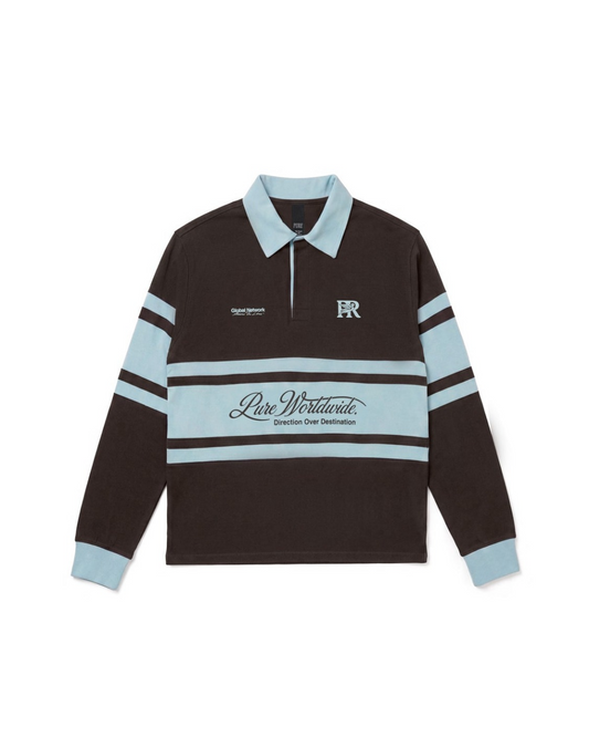 ACROSS THE LINES BROWN POLO