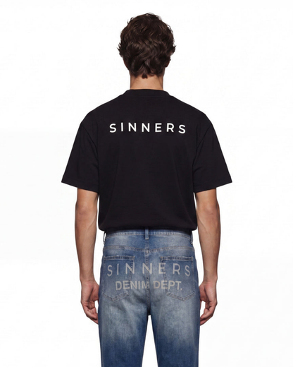 LOGO REGULAR BLACK T-SHIRT