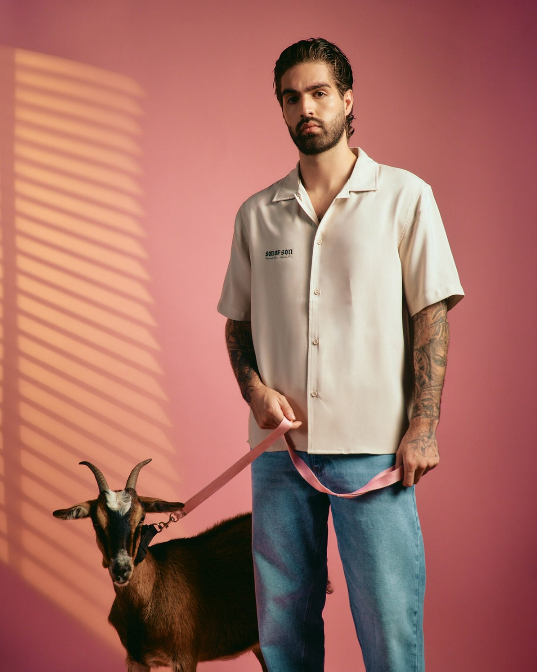 KINDRED CAMP SHIRT — BEIGE
