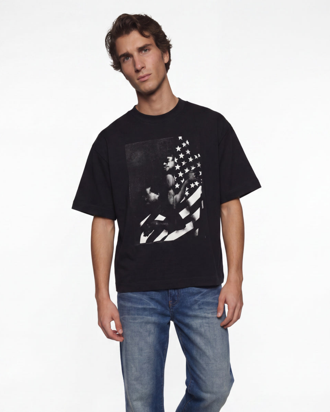 I <3 AMERICA BLACK T-SHIRT