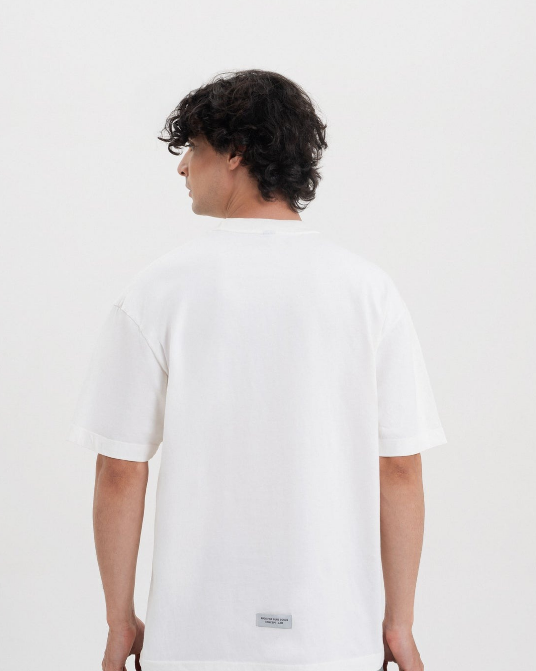 ACROSS THE LINES WHITE KEY T-SHIRT