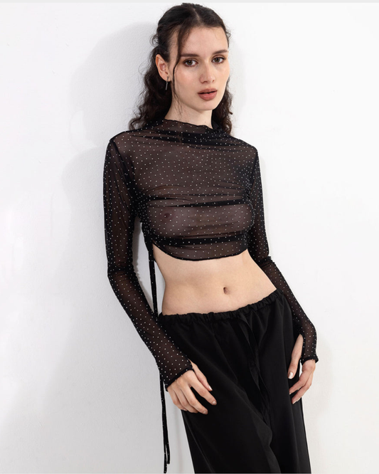 GRACE MESH TOP