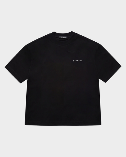 LOGO REGULAR BLACK T-SHIRT