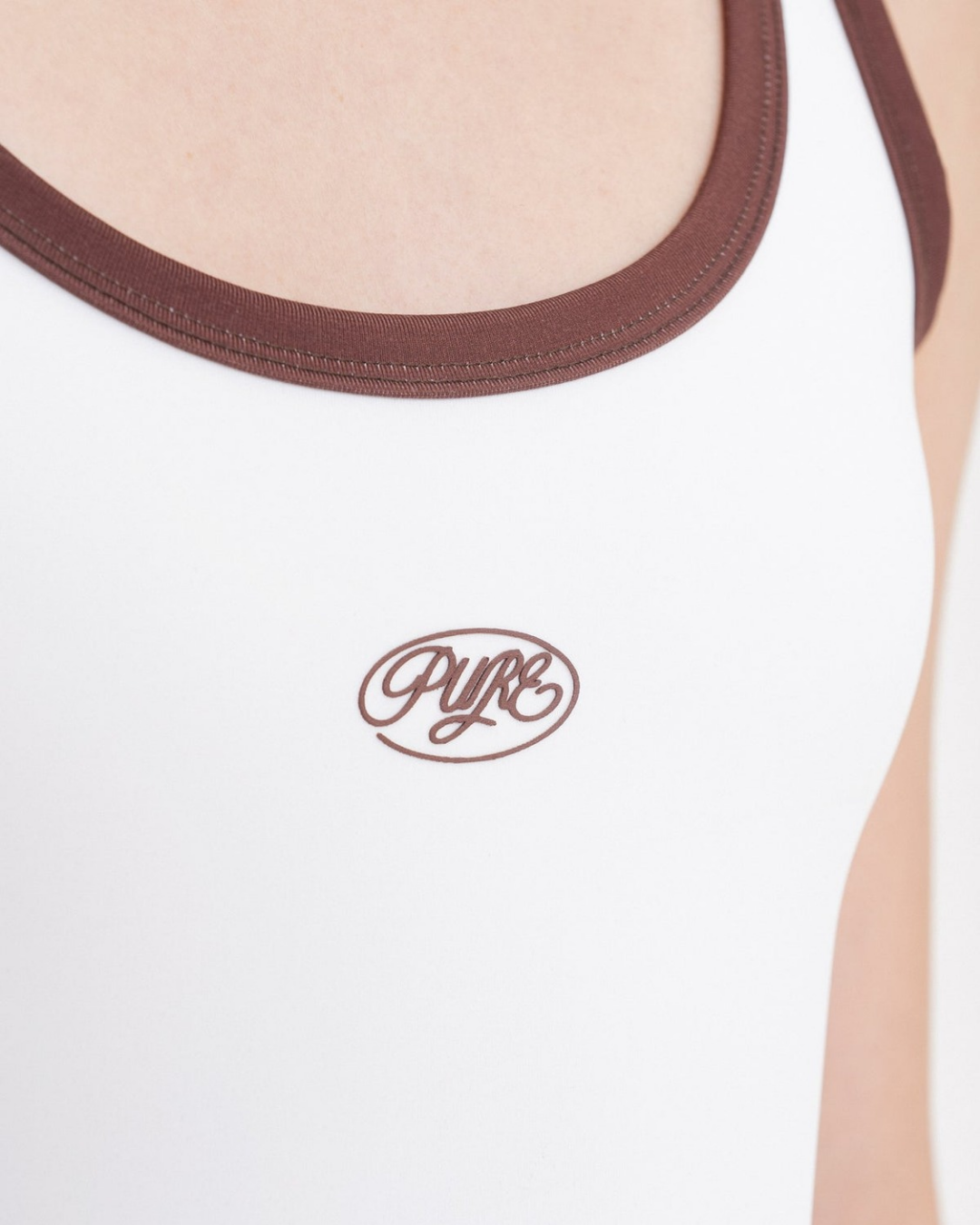 ACROSS THE LINES IVORY TANK TOP