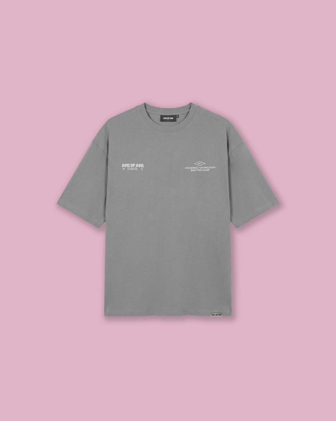MODEL 70 OVERSIZED T-SHIRT — GREY