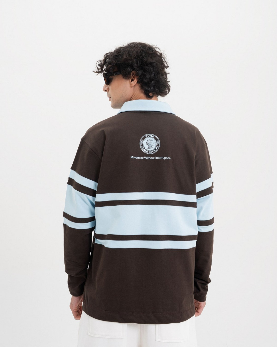 ACROSS THE LINES BROWN POLO