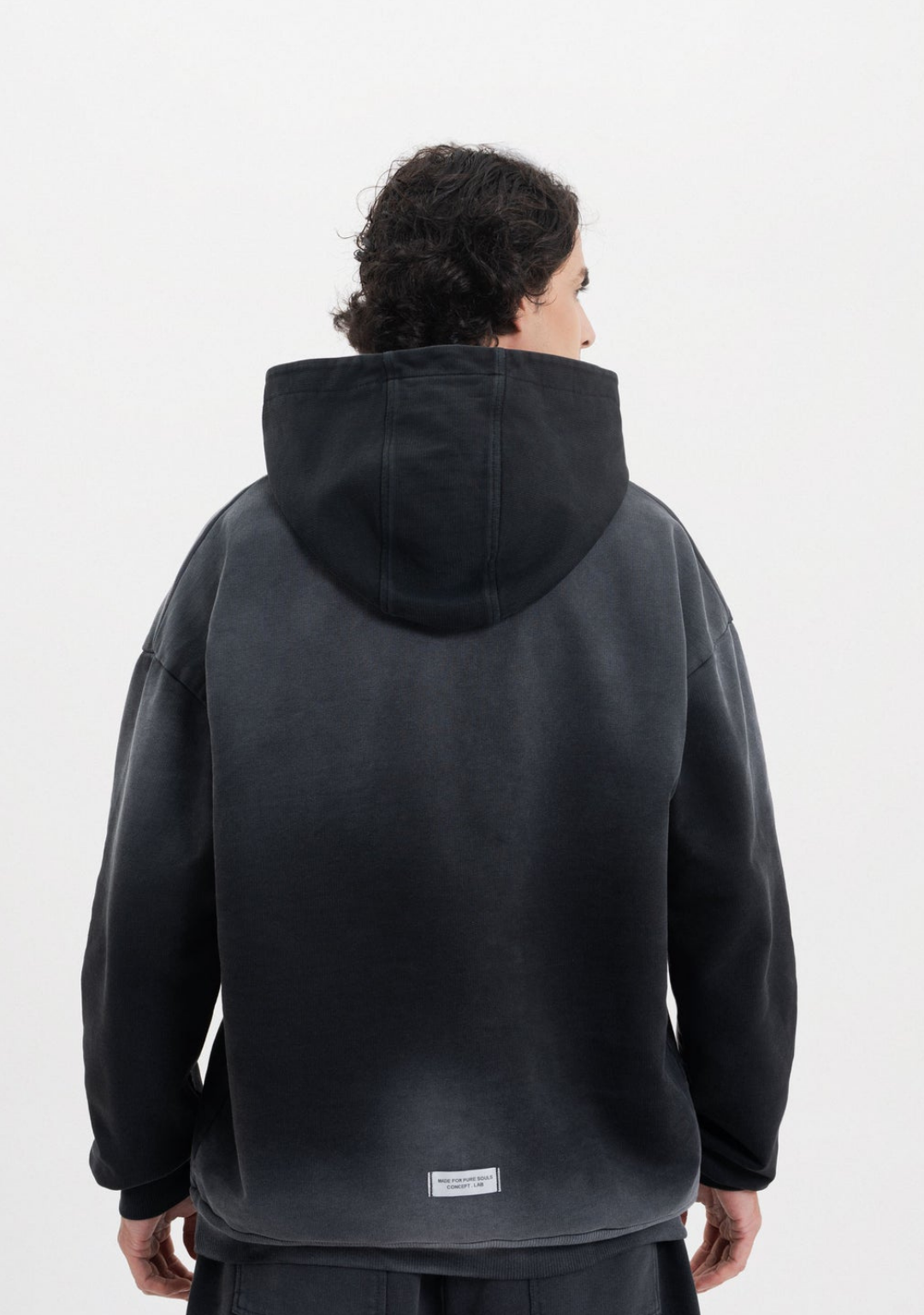 ACROSS THE LINES BLACK HOODIE