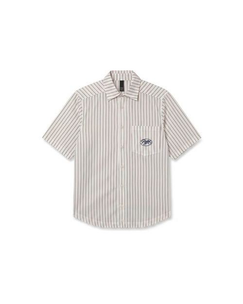 ACROSS THE LINES BUTTON SHIRT