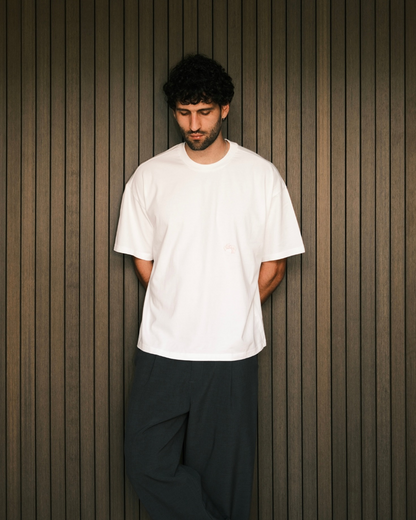DAISUGI IVORY BOX T-SHIRT